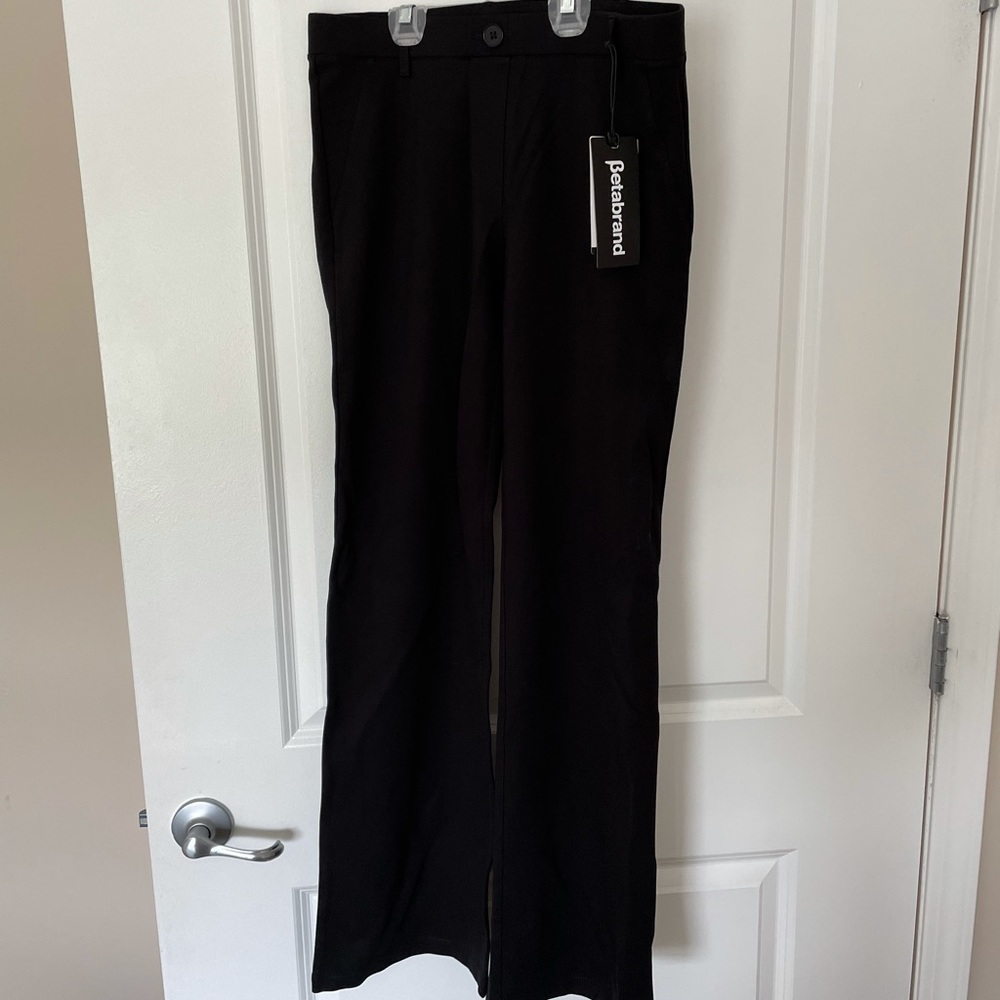 Betabrand black pants